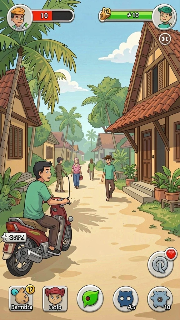 Screenshot memperlihatkan aksi seru dalam pertarungan di luar angkasa.