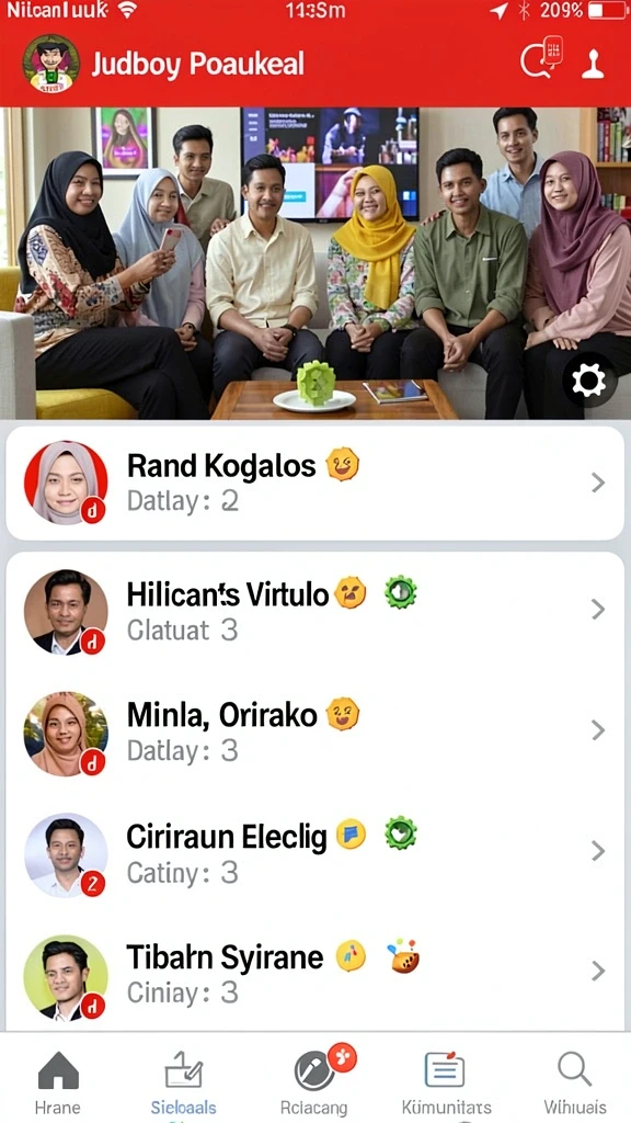 Karakter kustomisasi yang menarik dan dapat disesuaikan.