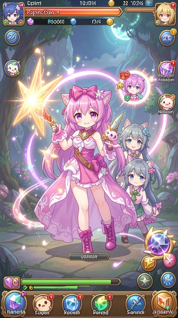 Screenshot menampilkan tampilan mesin slot dengan grafis yang menawan.