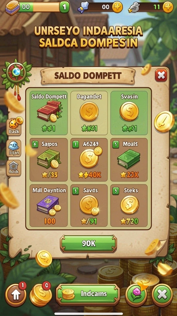 Gameplay seru dengan berbagai level tantangan.