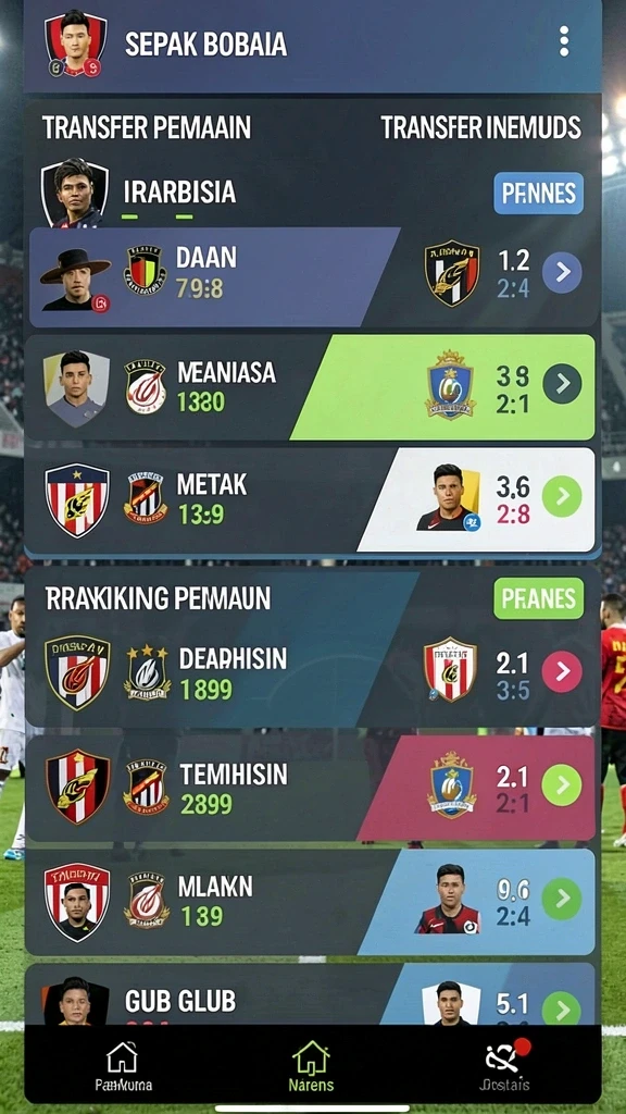 Tampilan utama aplikasi ASIATOGEL88 yang modern dan menarik.