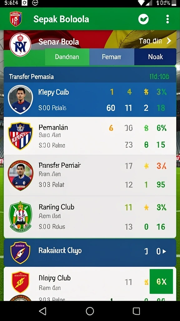 Fitur komunitas untuk berinteraksi dengan pemain lain.