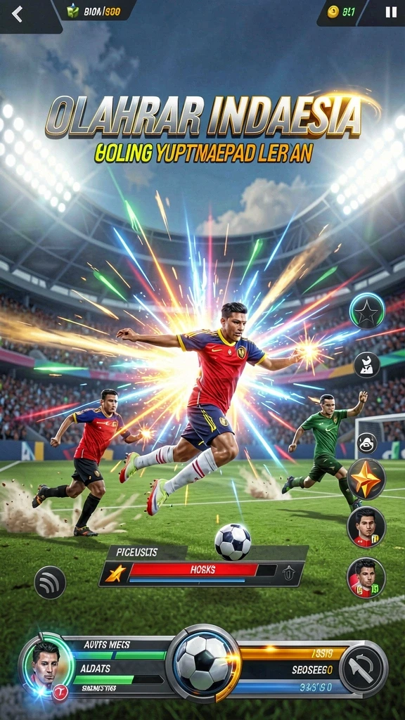 Karakter yang beragam dengan desain menarik.