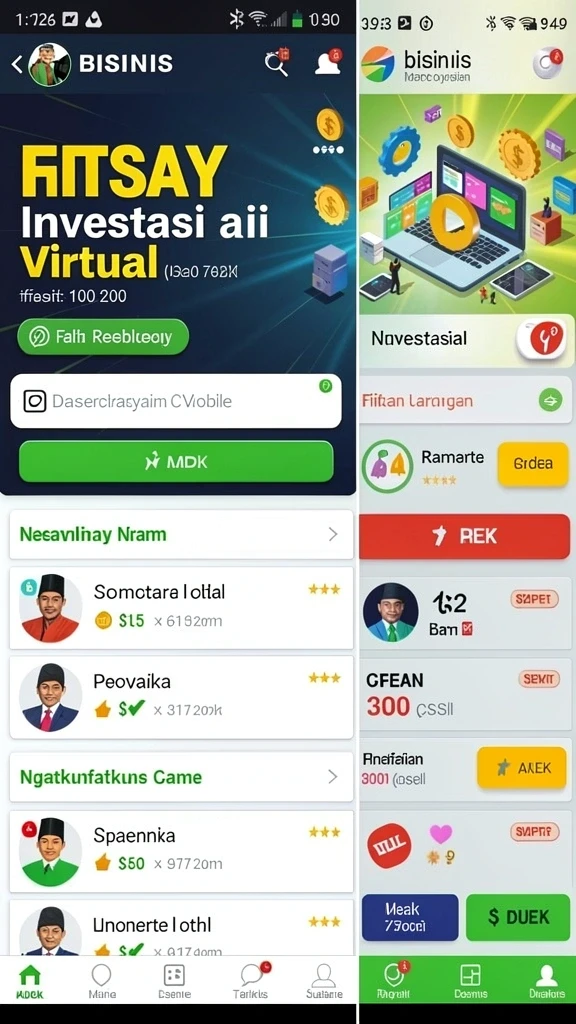 Tampilan antarmuka yang menarik dan mudah dinavigasi.