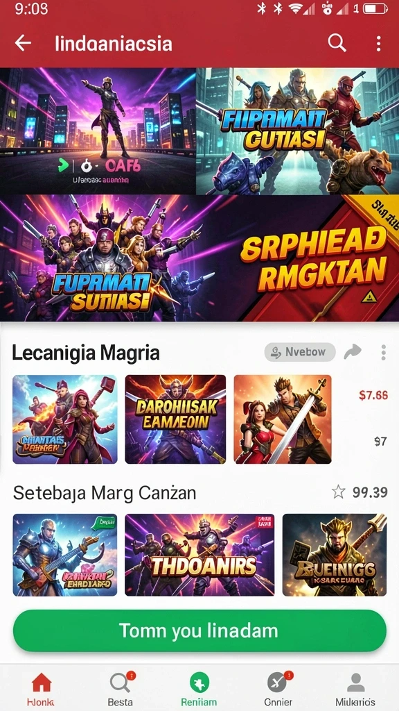 Pengalaman bermain yang mendebarkan dalam setiap level.