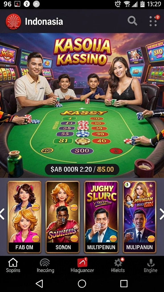 Tantangan level yang semakin meningkat dan seru.