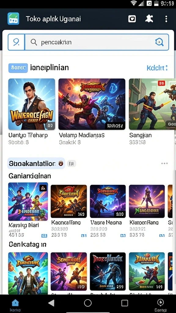 Salah satu level dengan tantangan seru.