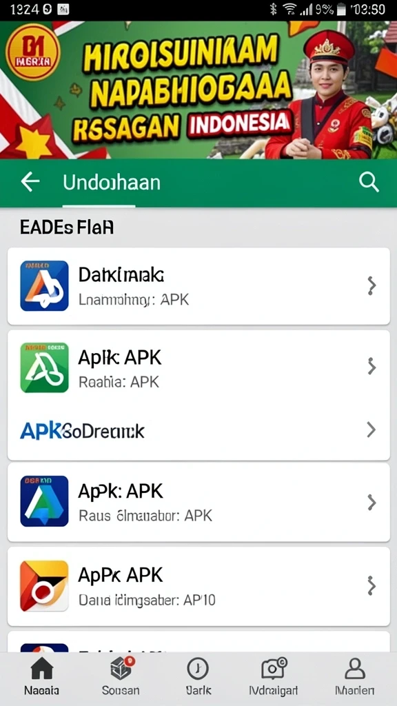 Berbagai level menarik menunggu untuk dijelajahi.