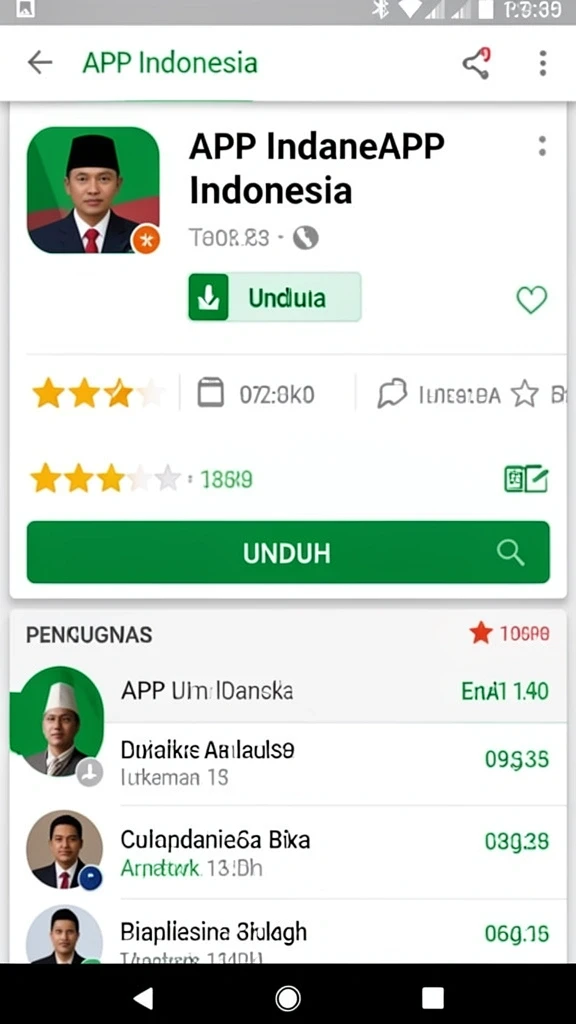 Tampilan antarmuka yang user-friendly dan intuitif.