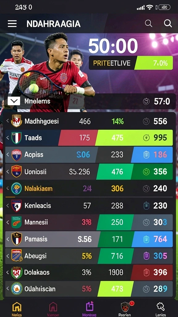 Screenshot dari event menarik dalam game.