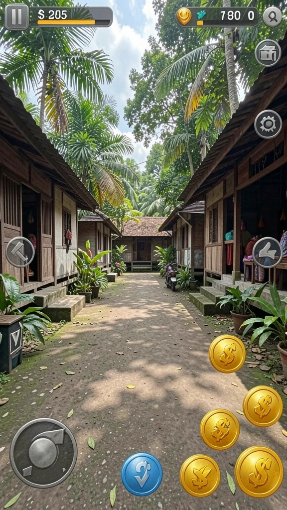 Momen seru saat bermain dengan teman di multiplayer.