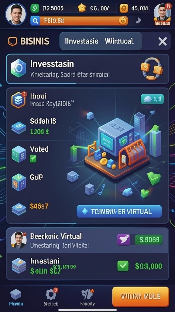 Tampilan grafis yang memukau dan penuh warna.