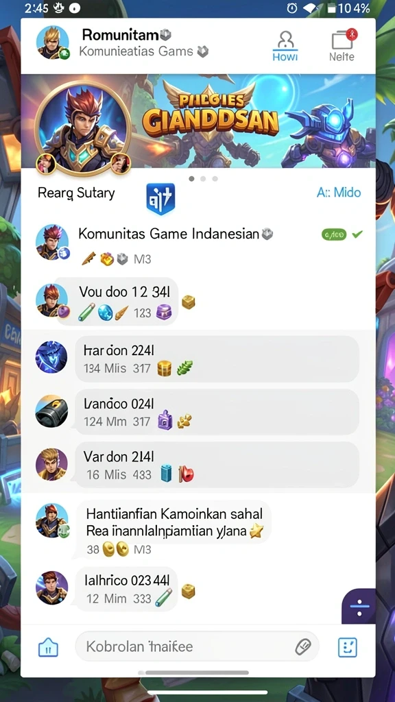 Tampilan antarmuka yang intuitif memudahkan navigasi.