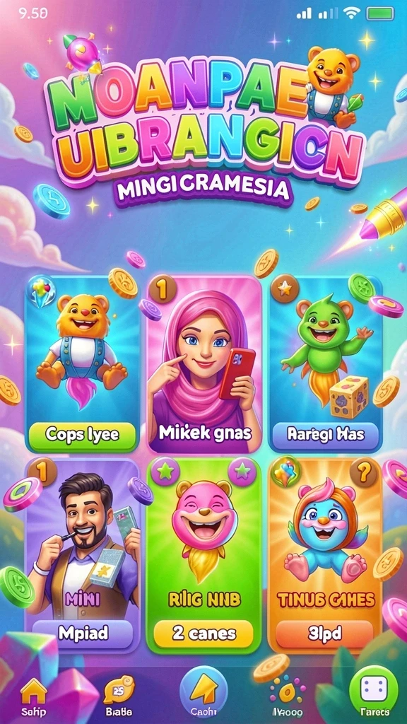 Screenshot menunjukkan grafis menawan dari lingkungan permainan.