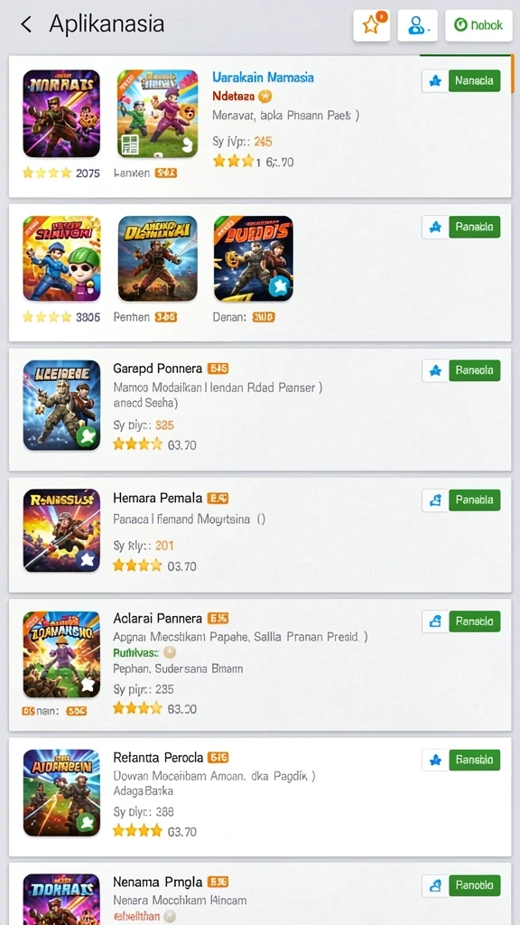 Skor dan ulasan user untuk setiap produk.