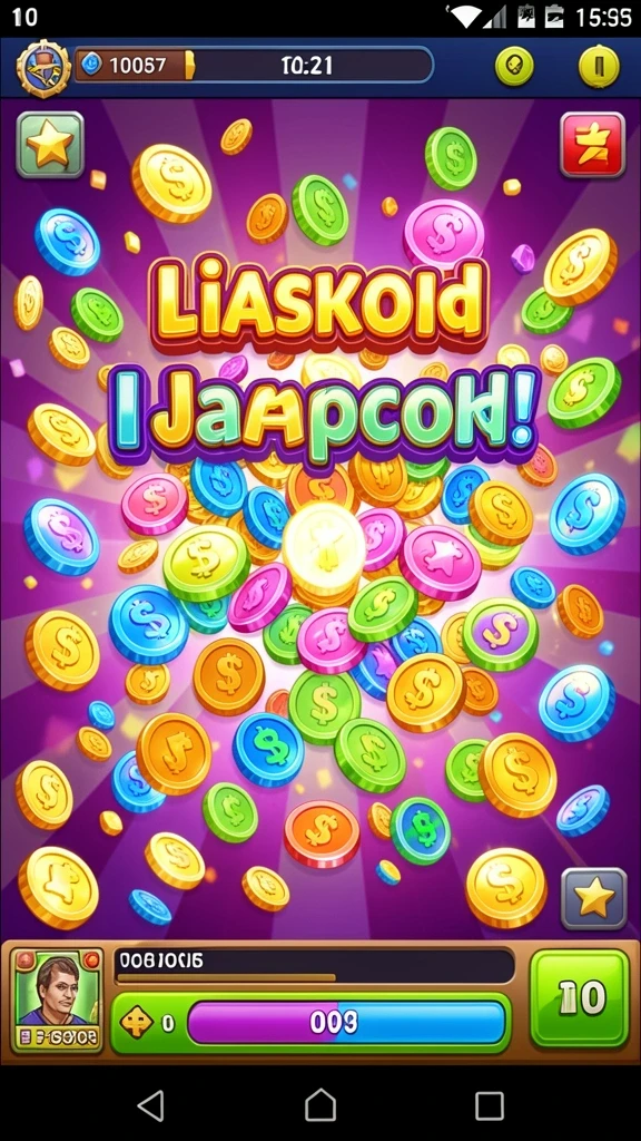 Keseruan saat memenangkan hadiah dalam game.