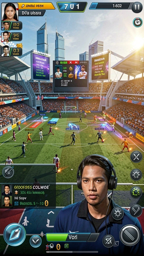 Mode multiplayer yang menambah keseruan bermain.