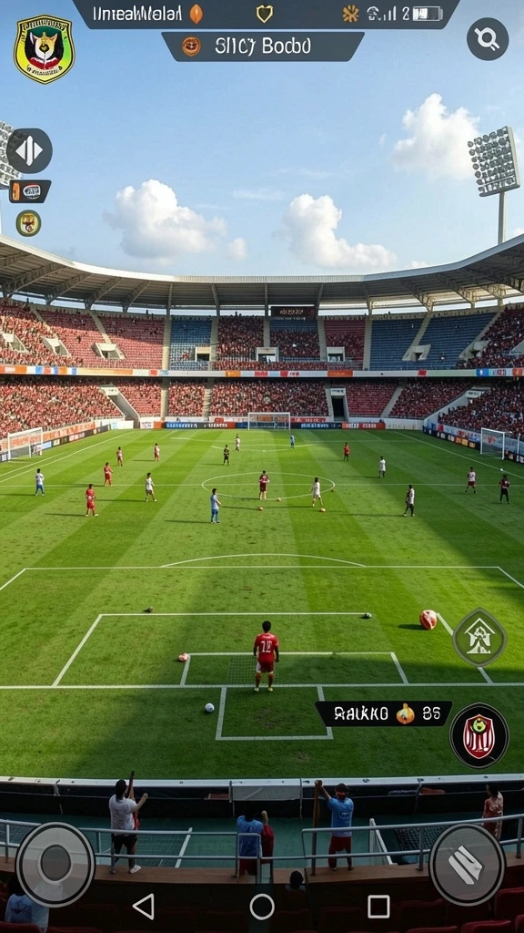 Tampilan karakter utama dalam petualangan epic.
