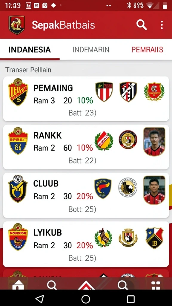 Screenshot memperlihatkan tantangan seru dalam game RVIP5.