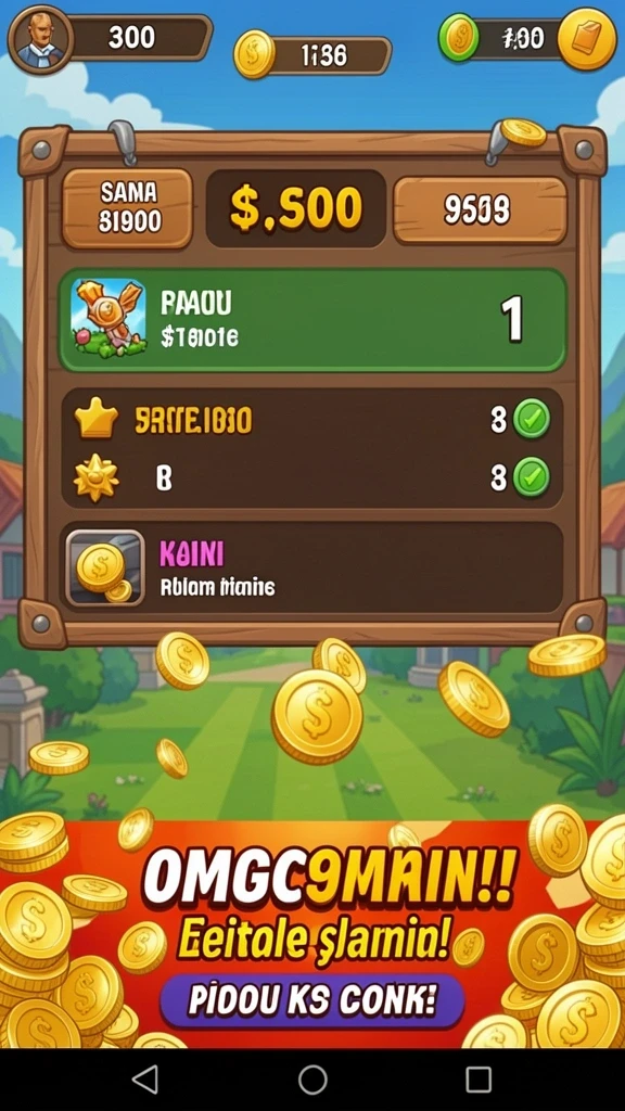 Sistem reward yang menarik dan menguntungkan bagi pemain.