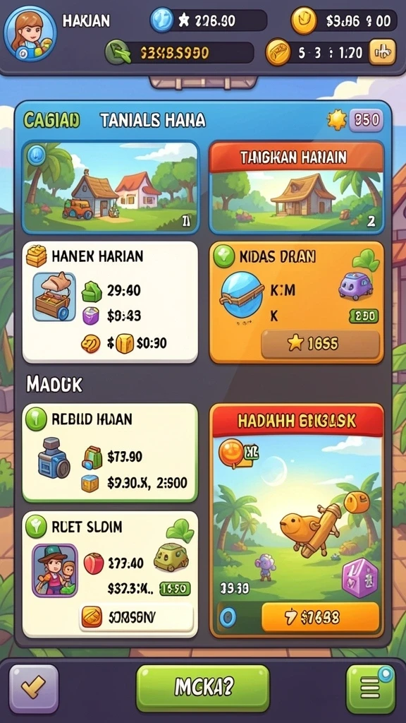 Fitur bonus yang menambah keseruan permainan.