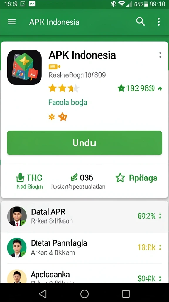 Tampilan antarmuka yang menarik dan mudah dipahami.