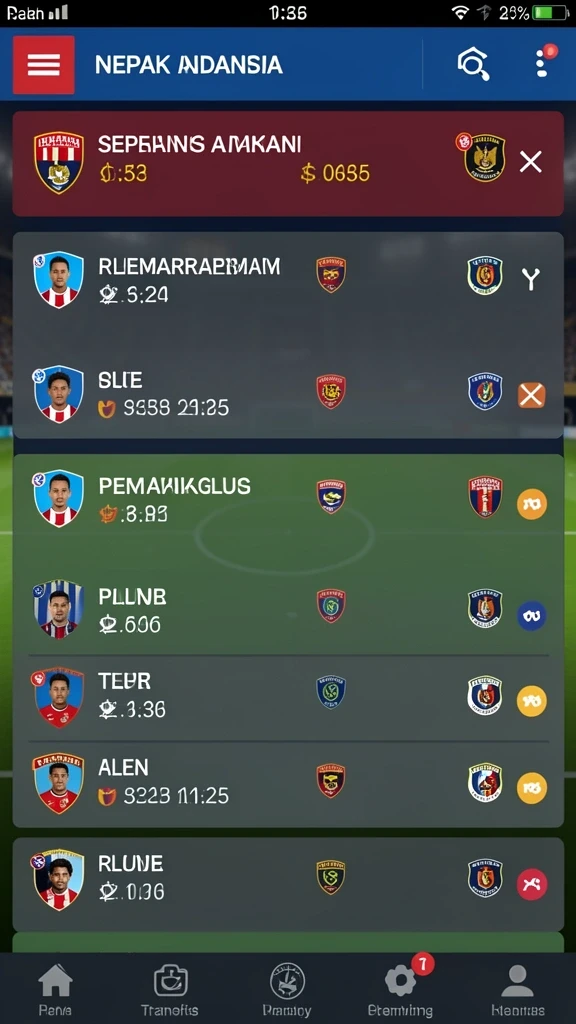 TANGKAPAN LAYAR: Slot populer dengan tema yang beragam.