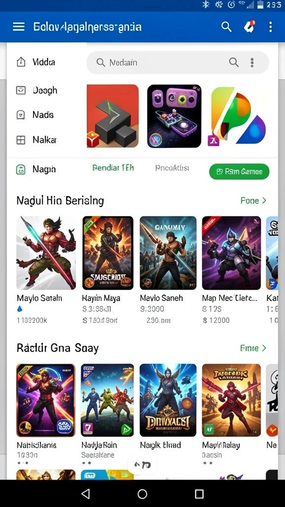 Screenshot ini menunjukkan tampilan awal permainan UNGUTOTO.