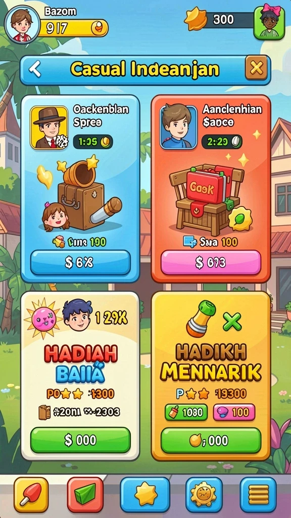 Berbagai mode permainan untuk meningkatkan pengalaman Anda.